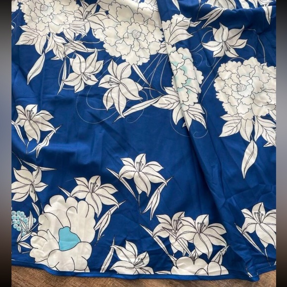 Boho Gypsy High Waist Floral Print Pleated Skirt - Picture 10 of 11